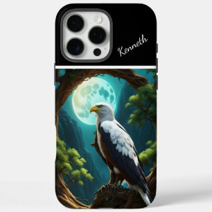 Coques iPhone 16 Pro Max Rivière Blue Moonlit avec aigle