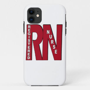 COQUE iPhone 11  RN BIG RED INFIRMIÈRE ENREGISTRÉE