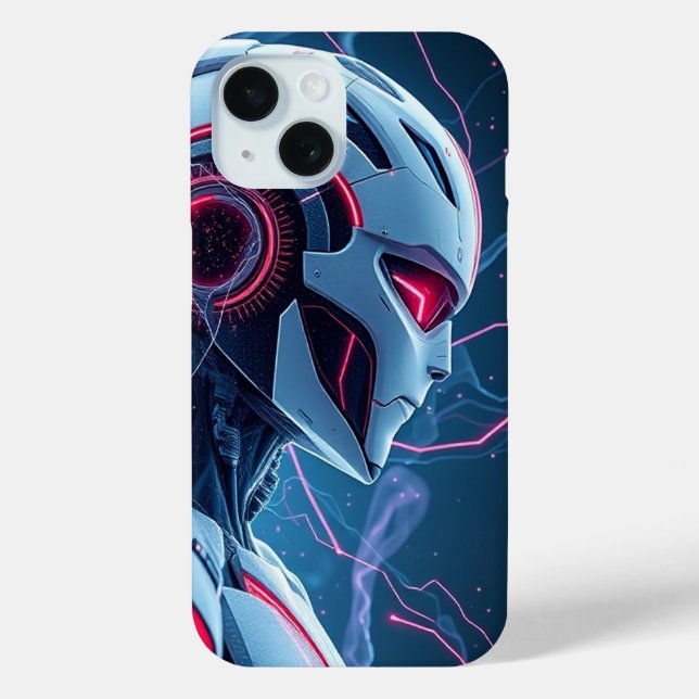 Coques Case-Mate iPhone Robo Head Mobile (Verso)