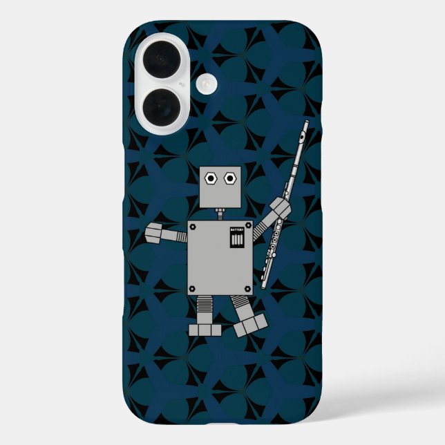 Coques Case-Mate iPhone Robot à fluide (Verso)