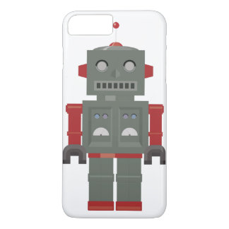 Coque iPhone 8 Plus/7 Plus Robot vintage