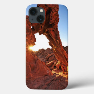 iPhone 13 Case Roche d'éléphant dans la vallée du feu