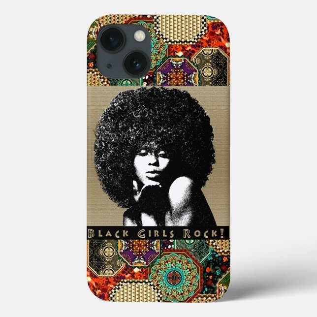 Coques Case-Mate iPhone Roche noire de filles (Verso)