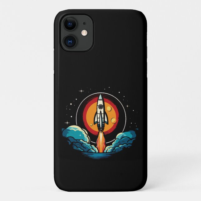 Coques Case-Mate iPhone Rocketship (Dos)