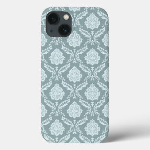 Case-Mate iPhone Case Rococo Damassé Rpt Motif Œuf de Canard Bleu+Turquo