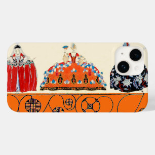 COQUE POUR iPhone 14 ROCOCO LADY ART DÉCO BEAUTÉ MODE COSTUME DESIGN
