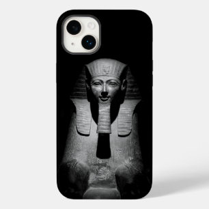 Coque Pour iPhone 14 Plus Roi pharaon noir et blanc