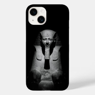 Coque Pour iPhone 14 Roi pharaon noir et blanc