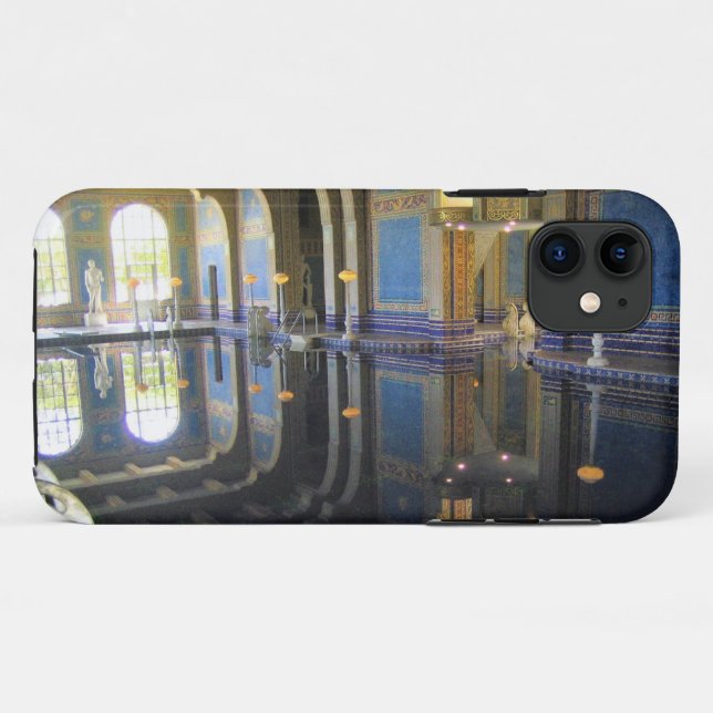 Coques Case-Mate iPhone Roman Pool at Hearst Castle, Californie (Dos (Horizontal))