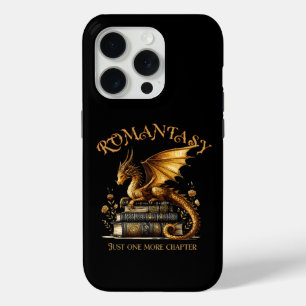 Coque iPhone 15 Pro Romantasy Dragon Books Juste un chapitre de plus