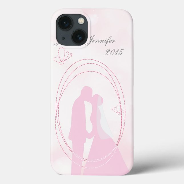 Coques Case-Mate iPhone Romantique Dreamtic Mariage rose Couple (Verso)