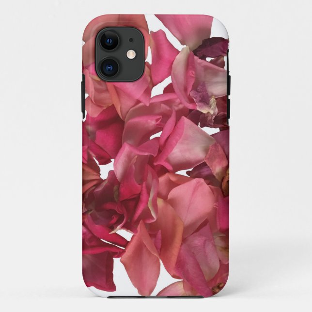 Coques Case-Mate iPhone Romantique rose Petal rose (Dos)
