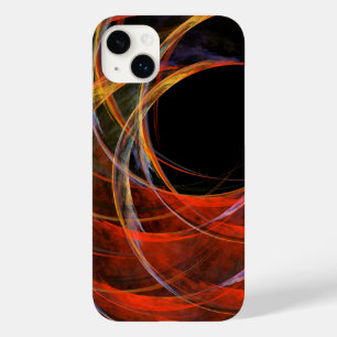 Coque Pour iPhone 14 Plus Rompre le cercle de l'art Abstrait