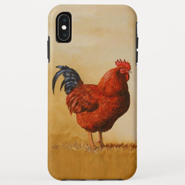 Coques Case-Mate iPhone Rooster chicken de Rhode Island (Dos)