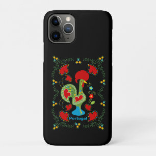 Case-Mate iPhone Case Rooster portugais de la chance en vert