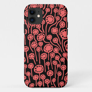 Etui iPhone Case-Mate Rose 090512 tropical sur le noir