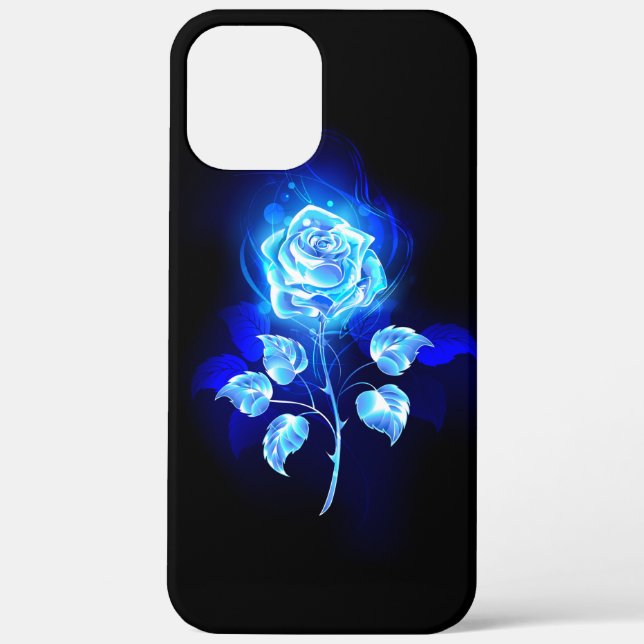 Coques Case-Mate iPhone Rose bleu brûlant (Verso)