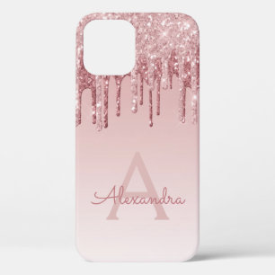 Case-Mate iPhone Case Rose Bleu - Rose Parties scintillant Éperche Mono