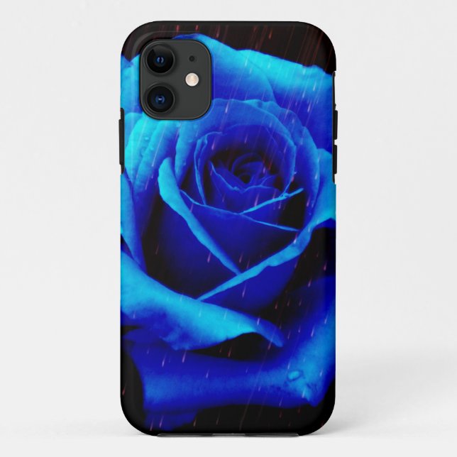 Coques Case-Mate iPhone Rose bleu spectaculaire (Dos)