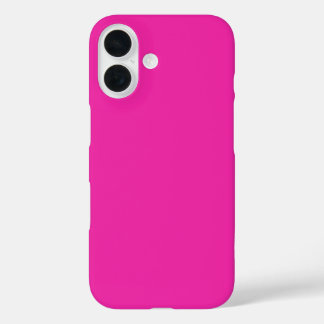 Coques iPhone 16 Rose chaud