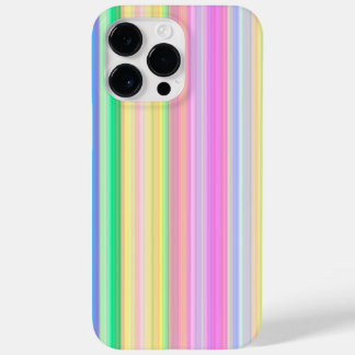 COQUE POUR POUR iPhone 14 PRO MAX ROSE COLORÉE BLEU VERT JAUNE ROUGE STRIPES PURPLE