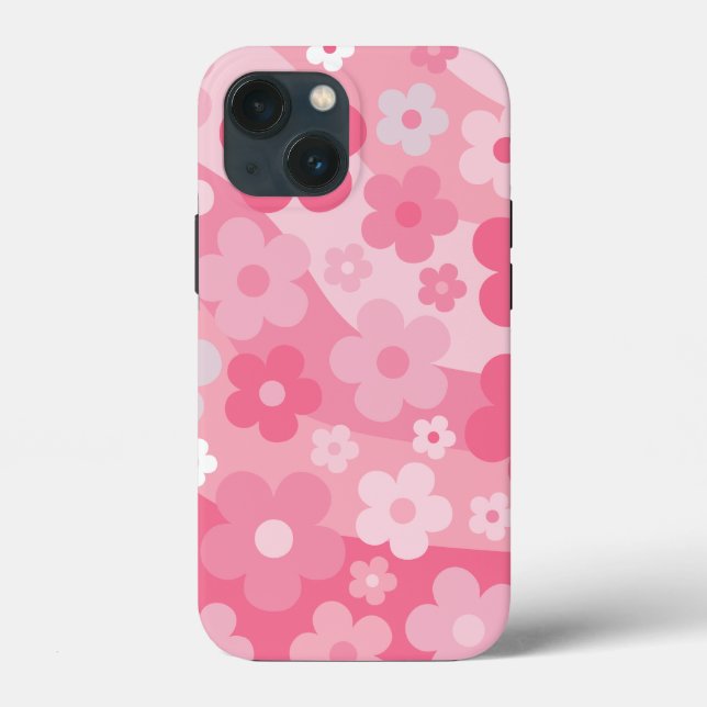 Coques Case-Mate iPhone Rose Daisy Boho Floral (Verso)