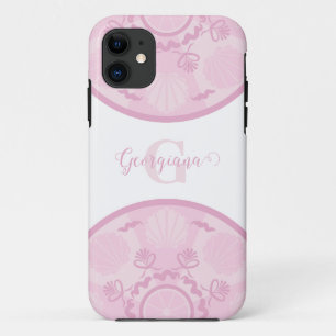 Case-Mate iPhone Case Rose Dusky personnalisé Grand Millennial Mandala
