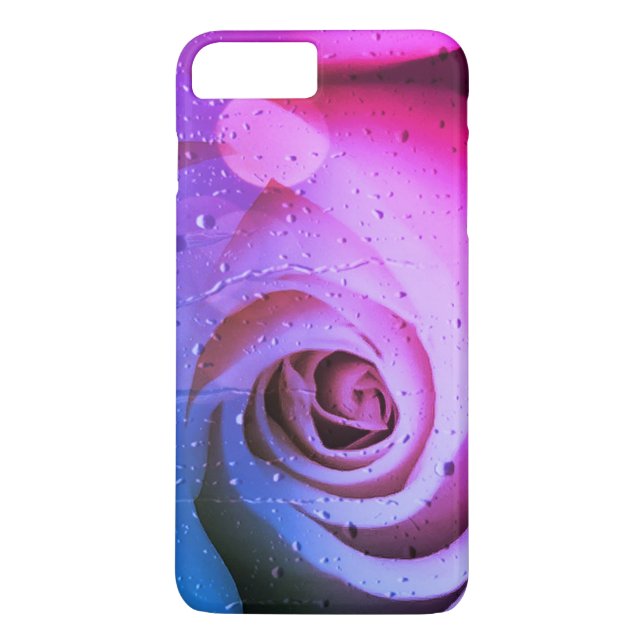 Coques Case-Mate iPhone Rose et Raindrops (Dos)
