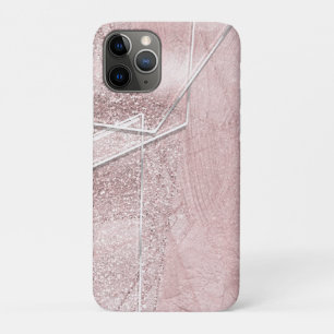 Case-Mate iPhone Case Rose Faux Shimmer aspect Verre Cristal Glam
