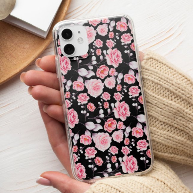 Coques Case-Mate iPhone rose Fleurs classe et chic élégant (Créateur téléchargé)
