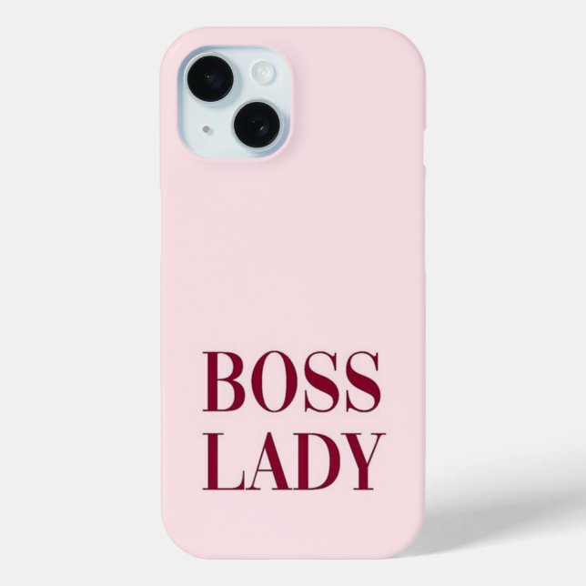 Coques Case-Mate iPhone rose girly simple moderne (Verso)