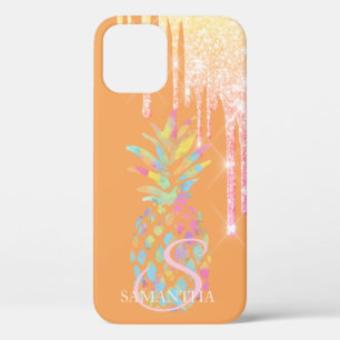 Case-Mate iPhone Case Rose Gold Élégant Paillettes Gouttes Gouttes de An