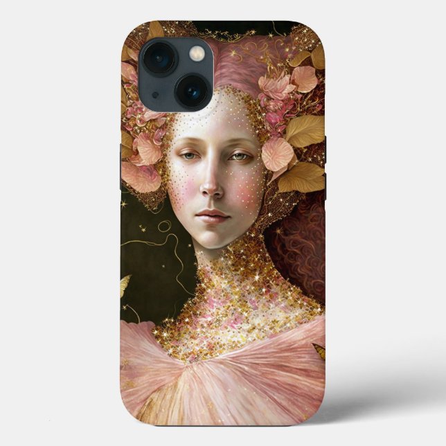 Coques Case-Mate iPhone Rose Gold Fairy Fae Femme Imaginaire Art (Verso)