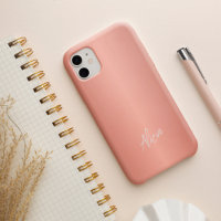 Rose gold girly personnalisé nom signature