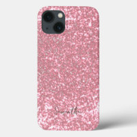 Rose Gold Parties scintillant Nom personnalisé