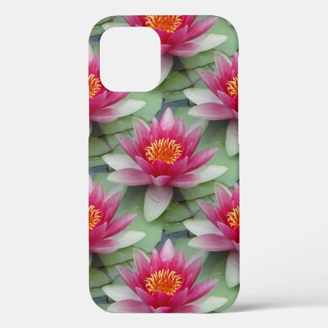 Coques Case-Mate iPhone Rose Lotus Water Lily (Verso)