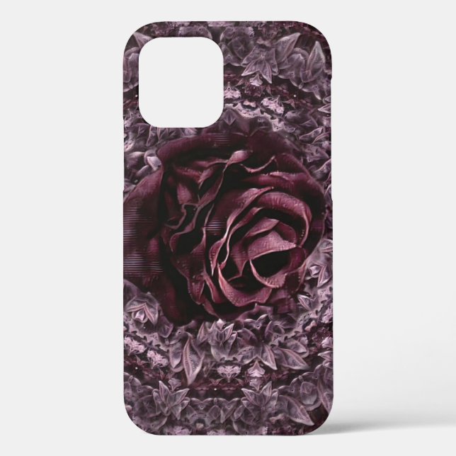 Coques Case-Mate iPhone Rose Mandala (Verso)