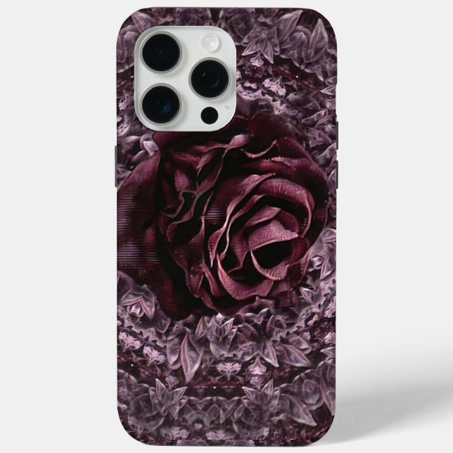 Coques Case-Mate iPhone Rose Mandala (Verso)