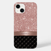 Rose moderne Gold Parties scintillant Black Luxe N