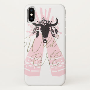 Case-Mate iPhone Case Rose & Noir Flèches Tipi Bohème Sauvage UNE
