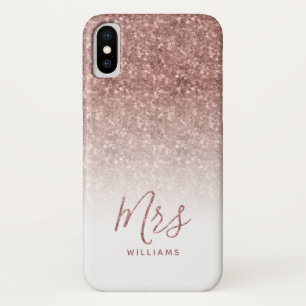 Case-Mate iPhone Case Rose personnalisé Parties scintillant Gold Sparkle