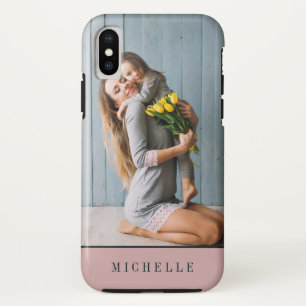 Case-Mate iPhone Case Rose Poussiéreux    Monogramme personnalisé sur ph