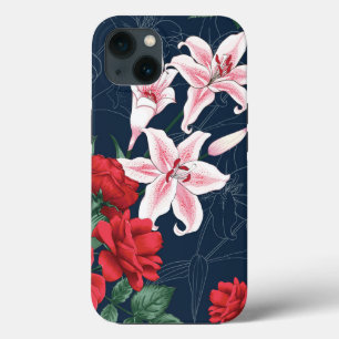 Case-Mate iPhone Case Rose rouge sans joint