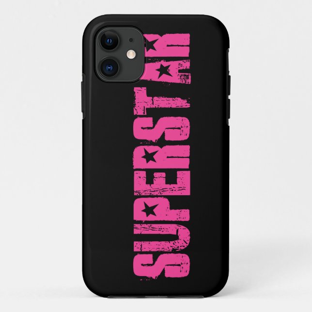 Coques Case-Mate iPhone Rose superstar (Dos)