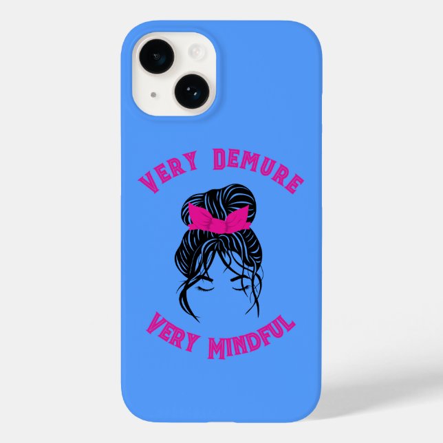 Coques Case-Mate iPhone Rose "Très Dépourvu, Très Minutieux" (Verso)