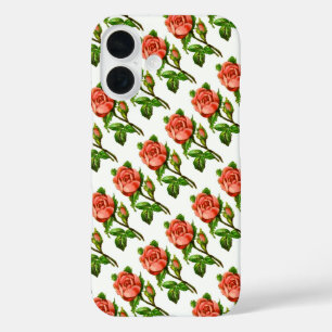 Coques iPhone 16 Rose victorien rose