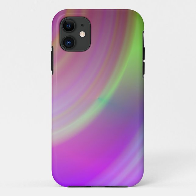 Coques Case-Mate iPhone rose vif et vert (Dos)