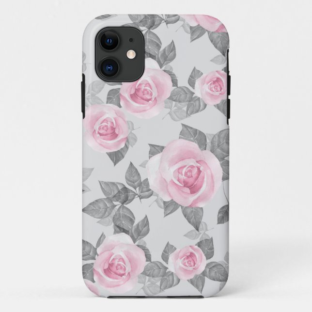 Coques Case-Mate iPhone Roses délicats 1 (Dos)
