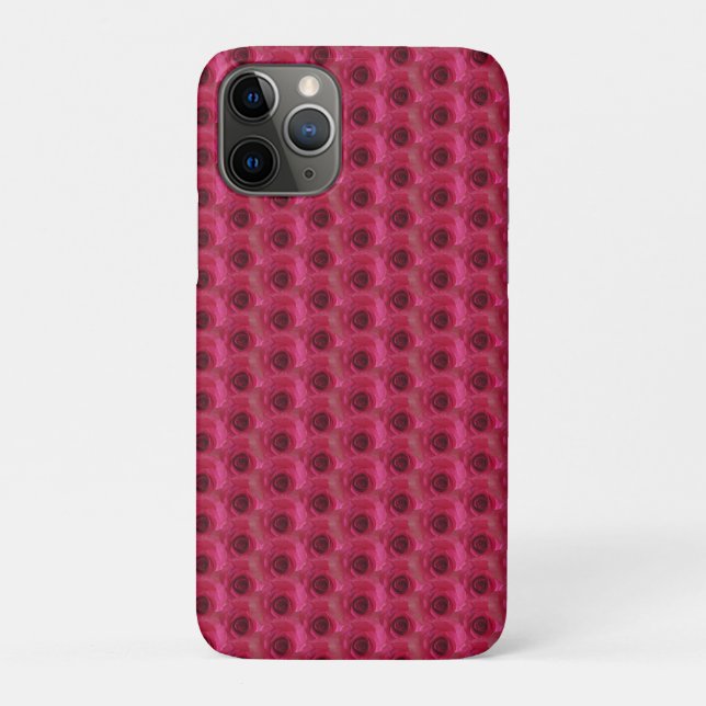 Coques Case-Mate iPhone Roses magenta (Dos)