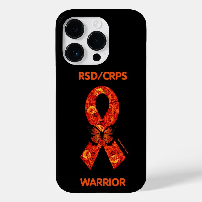 Coques Case-Mate iPhone Roses orange/papillon...RSD/CRPS (Verso)